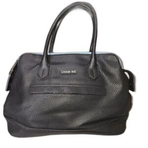 London Fog Black Satchel Bag